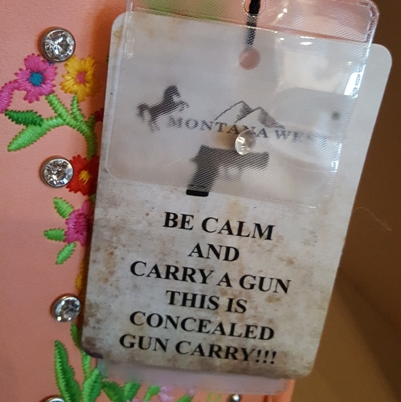 NEW Studded Conceal Carry Purse - Picture 5 of 7